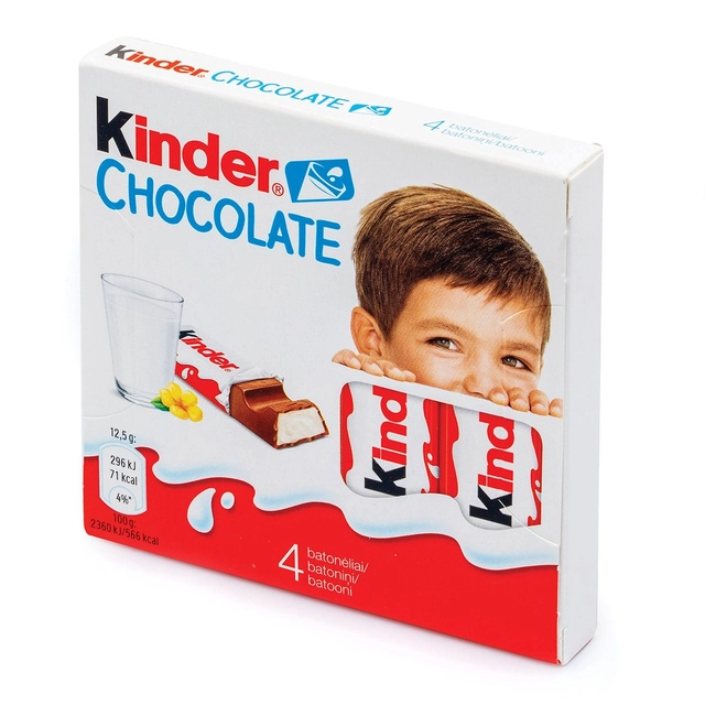 Šokoladas KINDER, 50 g