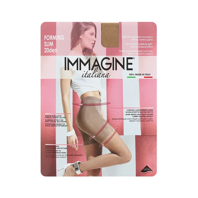 Moteriškos pėdkelnės IMMAGINE FORMING SLIM 20 DEN, 5 dydis, spalva NATURE