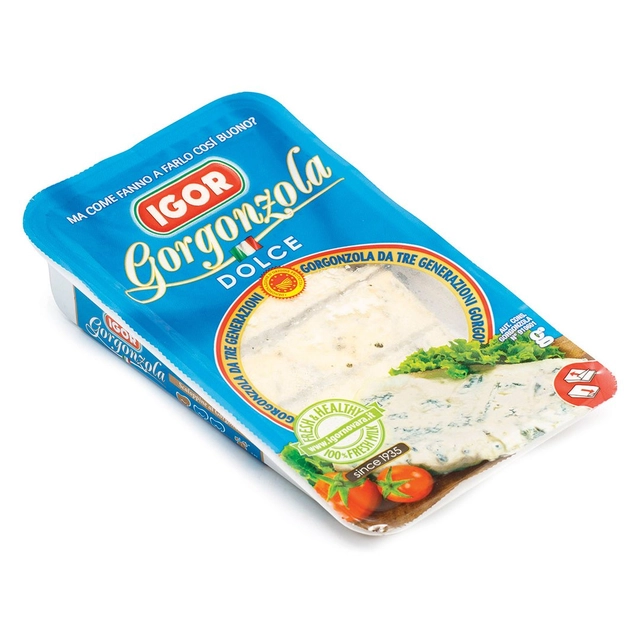 Сыр с плесенью GORGONZOLA DOLCE IGOR, 200 г