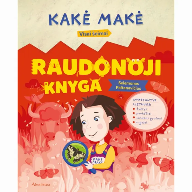 Knyga KAKĖ MAKĖ.RAUDONOJI KNYGA
