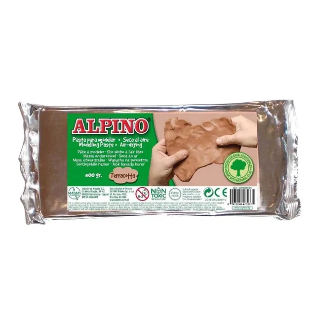 Rudas modelinas ALPINO, 500 g