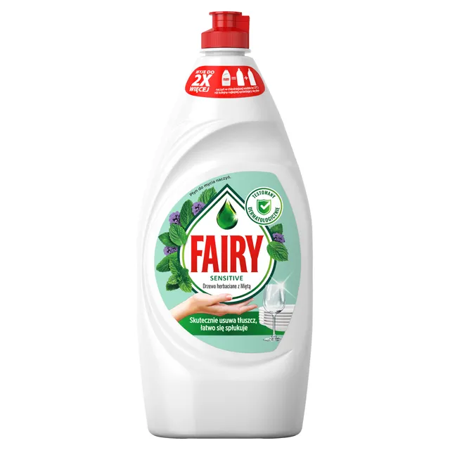 Indų ploviklis FAIRY SENSITIVE TEA TREE&MINT, 900 ml