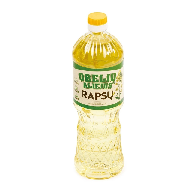 Rapsų aliejus OBELIŲ, 900 ml