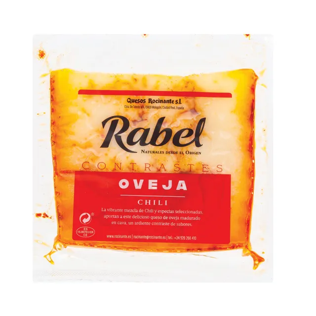Brandintas avių pieno sūris su aitriųjų paprikų padažu, 50% rieb.s.m. RABEL, 150g