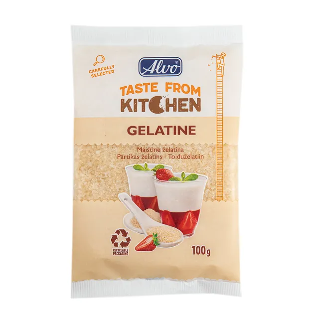 Maistinė želatina ALVO, 100 g