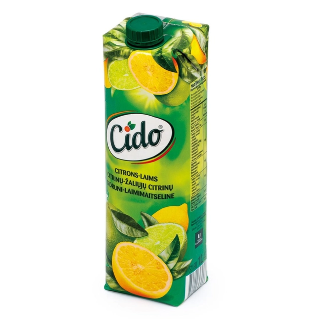 Lemon and lime juice drink CIDO (15%), 1 l