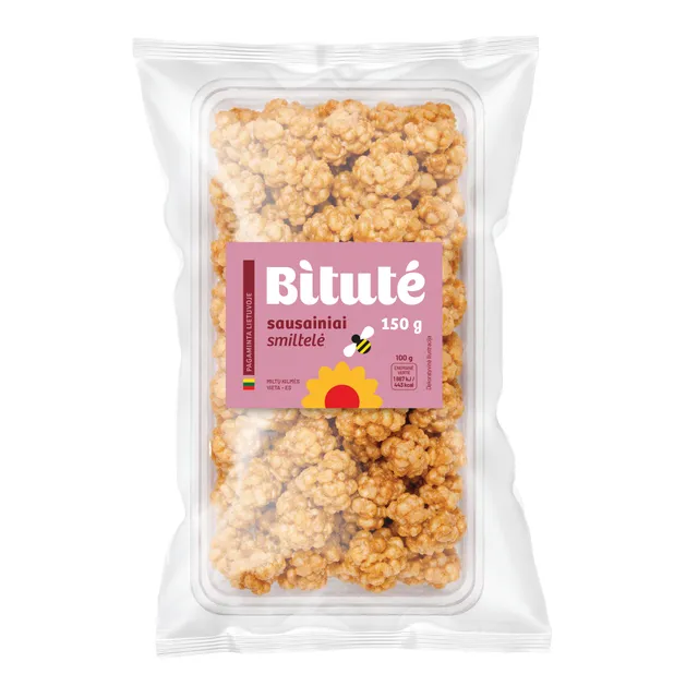 Sausainiai SMILTELĖ BITUTĖ, 150 g