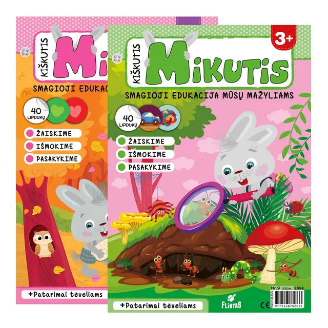 Vaikiškas žurnalas KIŠKUTIS MIKUTIS, 1 vnt.