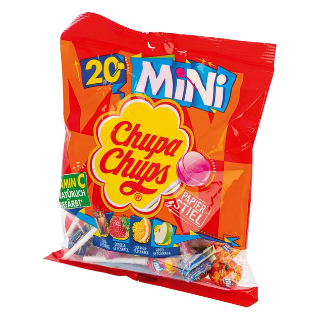 Karamelė CHUPA CHUPS MINI THE BEST, 120 g