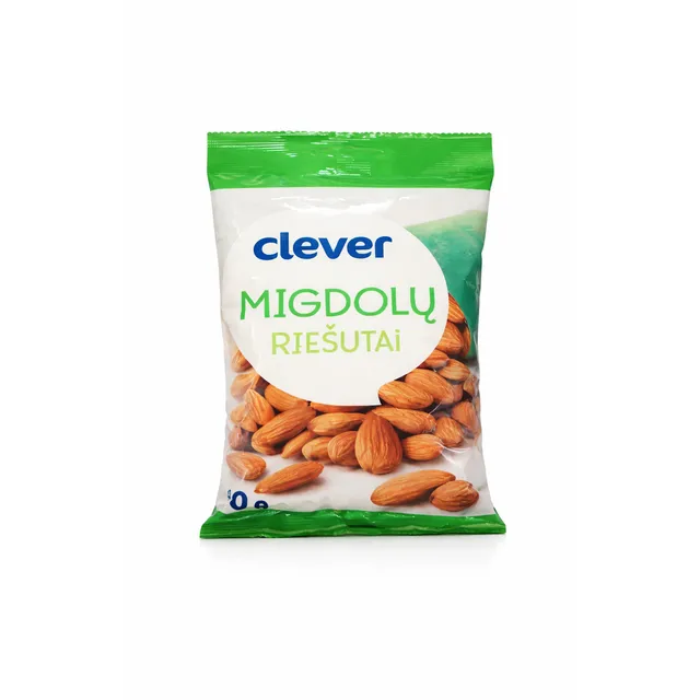 Migdolų riešutai CLEVER, 150 g