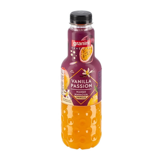 Mangų, marakujos, vanilės nektaras GRANINI SENSATION, 750 ml
