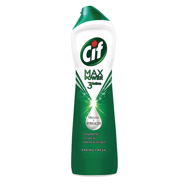 Šveičiamasis pienelis CIF WHITE, 540g