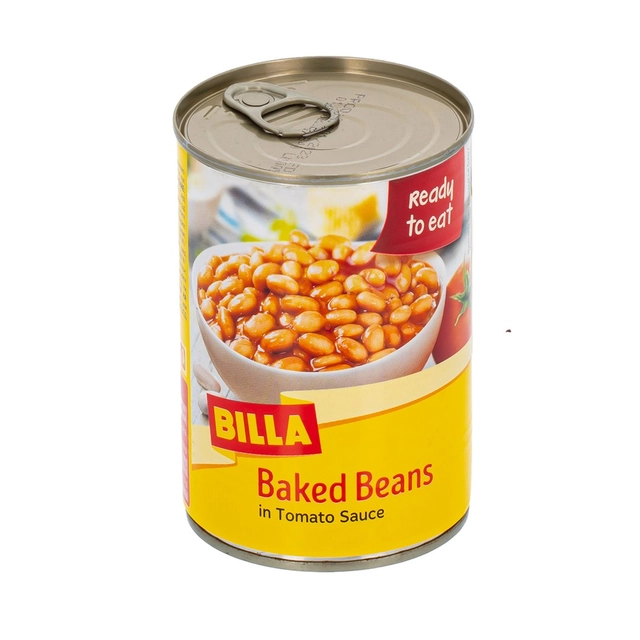 Baked beans in tomato sauce BILLA, 420 g