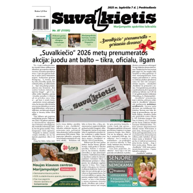 Laikraštis SUVALKIETIS