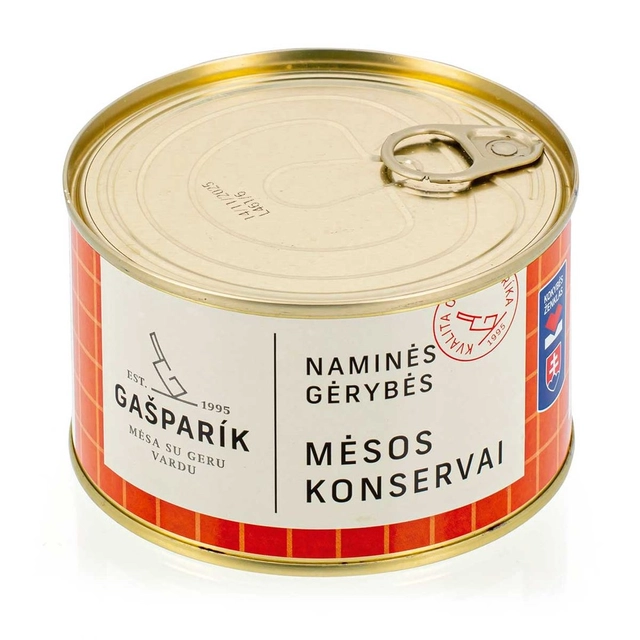 Konservuota mėsa pietums GAŠPARIK, 420 g
