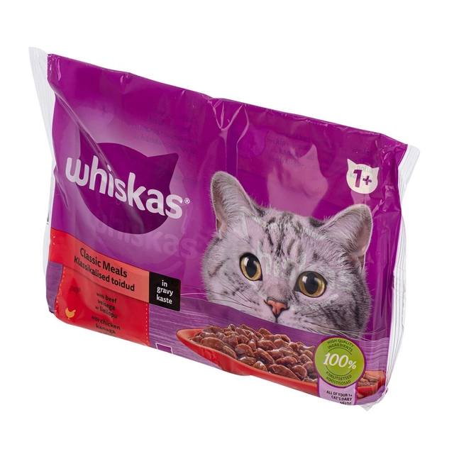 Набор корма для кошек WHISKAS СЛАСТИ, 400 г