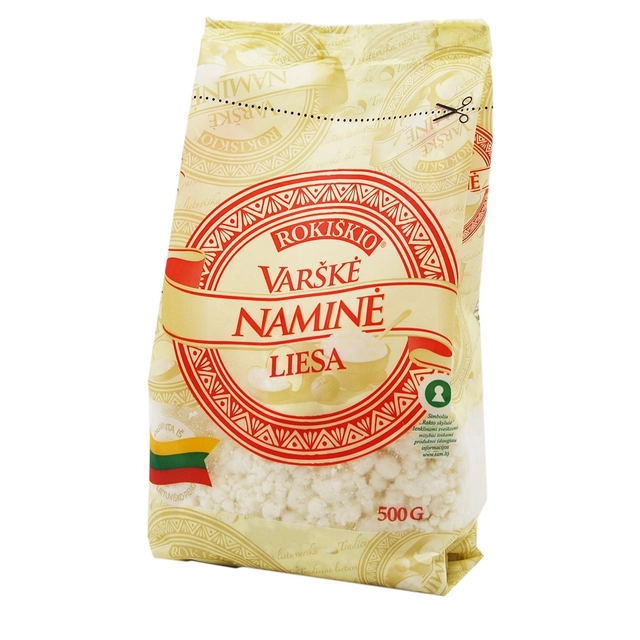 Liesa Rokiškio NAMINĖ varškė, 0,5% rieb., 500 g