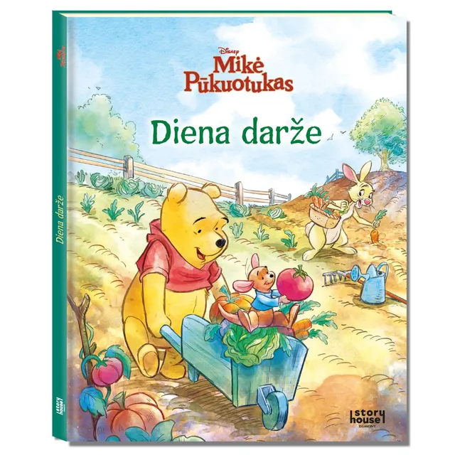 Knyga MIKĖ PŪKUOTUKAS. DIENA DARŽE
