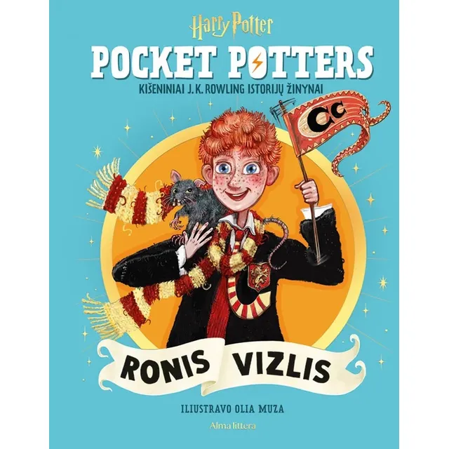 Knyga RONIS VIZLIS. POCKET POTTERS. KIŠENINIAI ISTORIJŲ ŽINYNAI