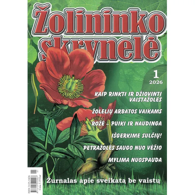 Žurnalas ŽOLININKO SKRYNELĖ