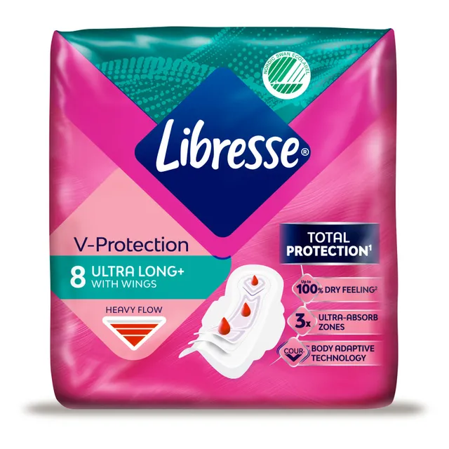 Higieniniai paketai LIBRESSE SUPER, 8 vnt.