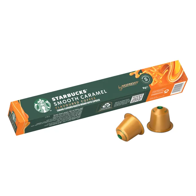 Kavos kapsulės STARBUCKS SMOOTH CARAMEL BY NESPRESSO, 10 vnt.