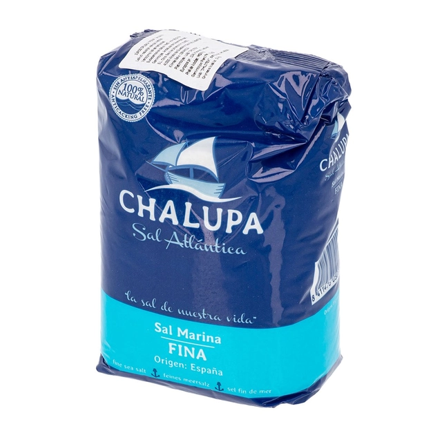 Fine sea salt CHALUPA SAL MARINA FINA, 1 kg