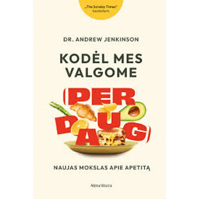 Knyga KODĖL MES VALGOME PER DAUG