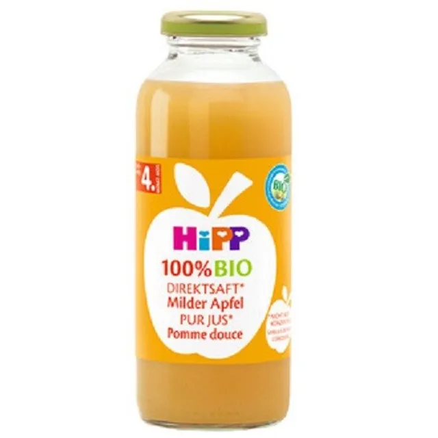 Organic apple juice HIPP (from 5 months), 330 ml