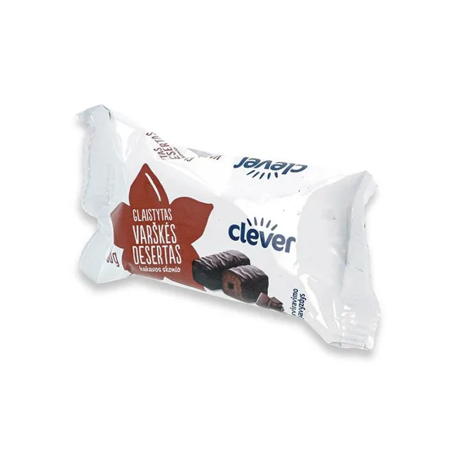 Chocolate flavor glazed curd dessert CLEVER, 35 g