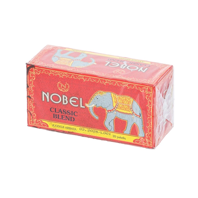 Juodoji arbata NOBEL, 20 x 1,5 g
