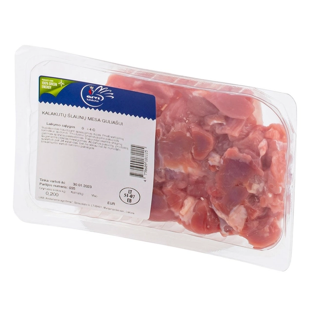 Turkey thigh meat, 200 g