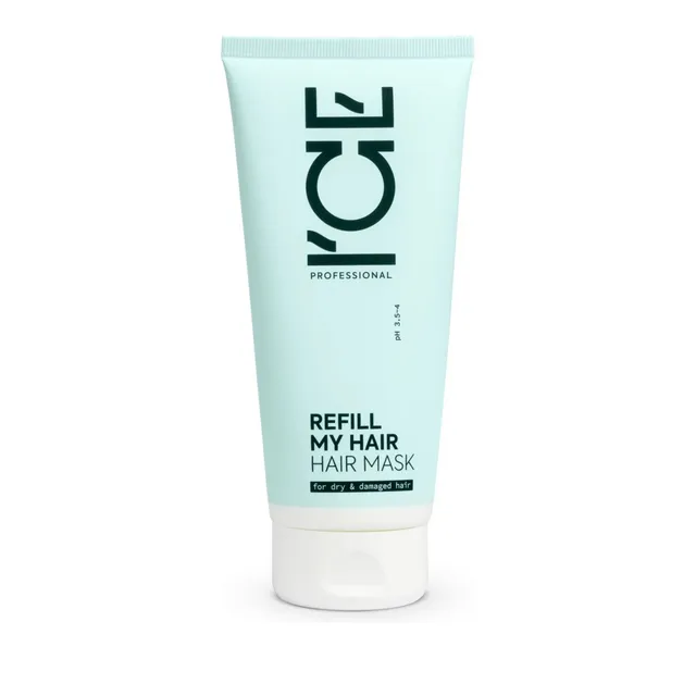 Plaukų kaukė atstatantį sausus plaukus ICE REFILL MY HAIR, 200 ml