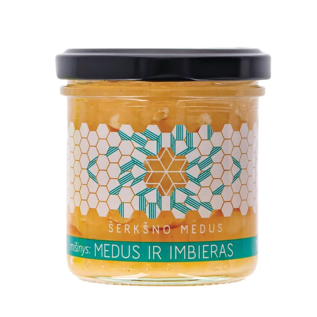 Medus su imbieru ŠERKŠNO, 200 g