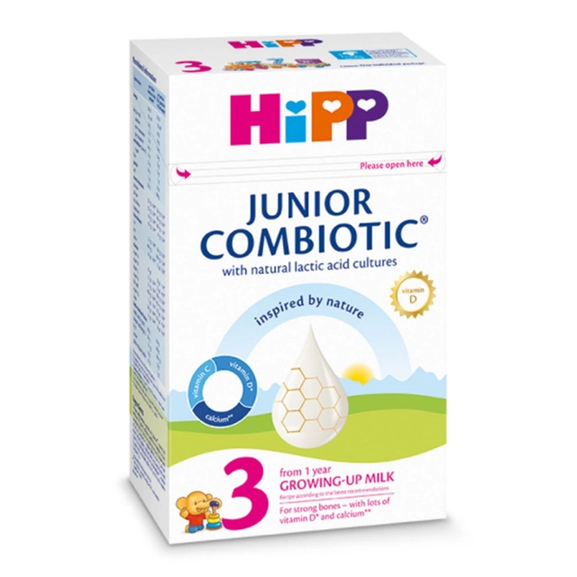 Milteliai pieno mišiniui ruošti HiPP3 COMBIOTIC (nuo 12 mėn.), 500 g
