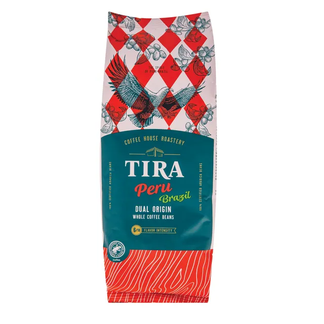 Kavos pupelės TIRA PERU-BRAZIL, 500 g