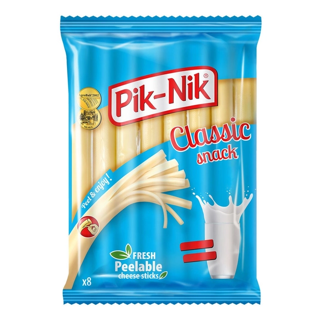 Cheese sausages PIK-NIK, 40% fat, 160 g