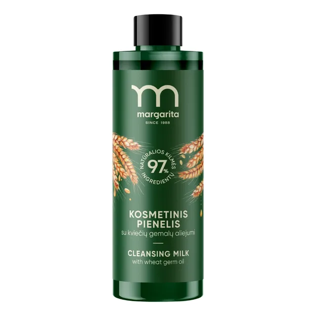 Kosmetinis pienelis su kviečių gemalų aliejumi MARGARITA, 200 ml