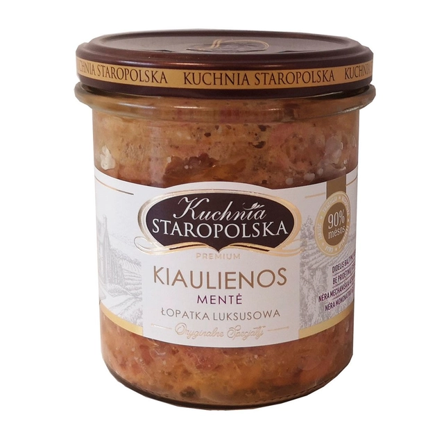 Kiaulienos mentės konservai KUCHNIA STAROPOLSKA, 300 g