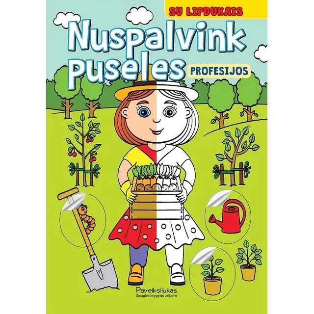 Knyga NUSPALVINK PUSELES. PROFESIJOS