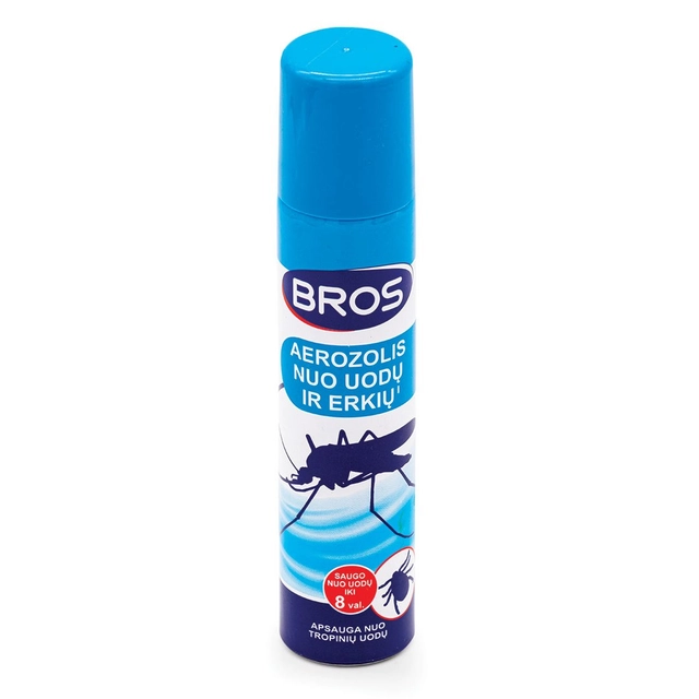 Aerozolis nuo uodų ir erkių BROS, 90 ml  