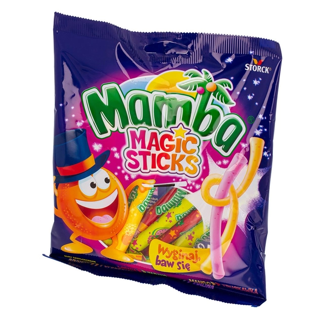 Жевательные палочки MAMBA MAGIC STICKS, 140 г
