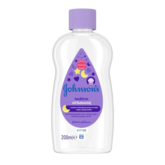 Kūno aliejus JOHNSON'S BEDTIME, 200 ml