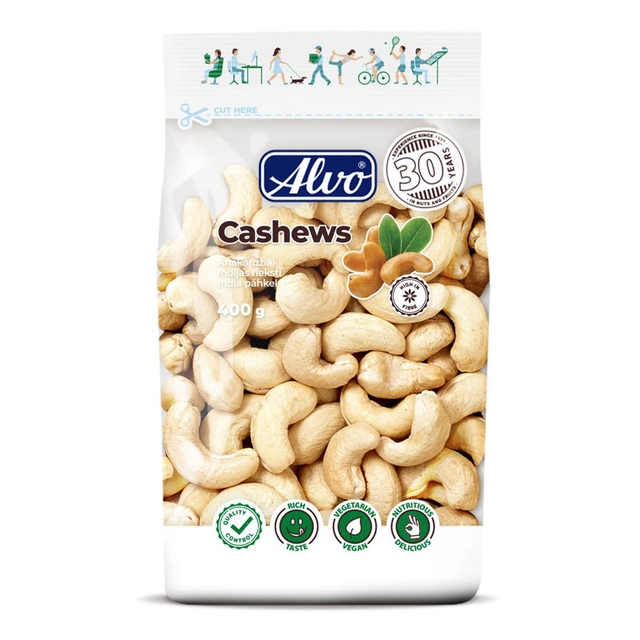 Cashew nuts ALVO, 400 g