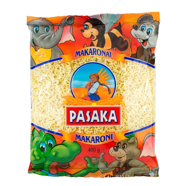 Vaikiški makaronai PASAKA, 400 g