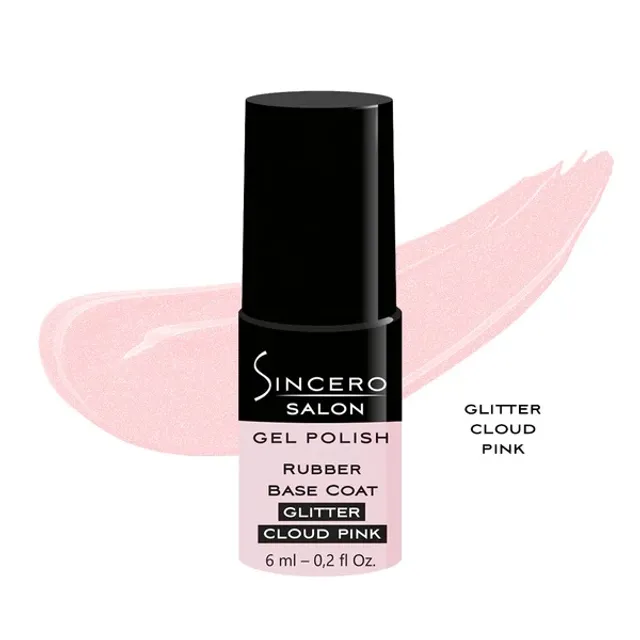 Rubber base SINCERO SALON, Frosted Petal, 6 ml