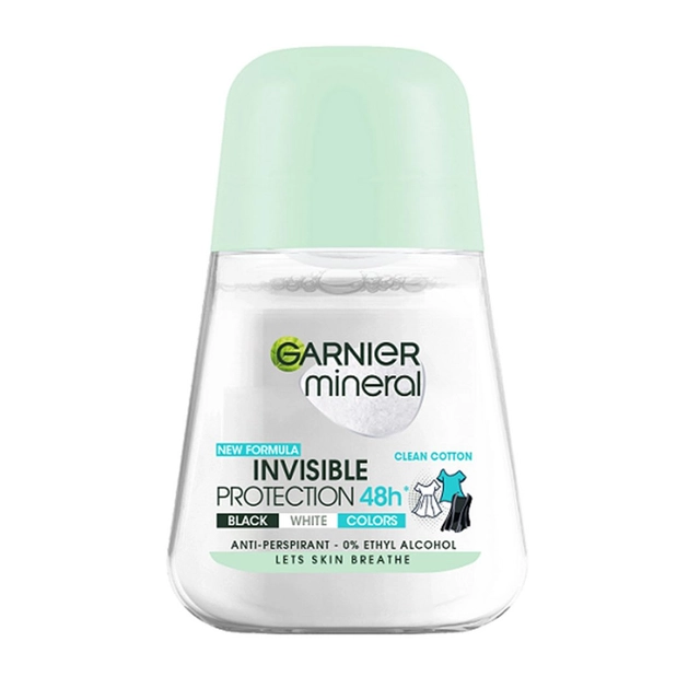Антиперспирант GARNIER MINERAL INVISIBLE BLACK-WHITE, 50 мл
