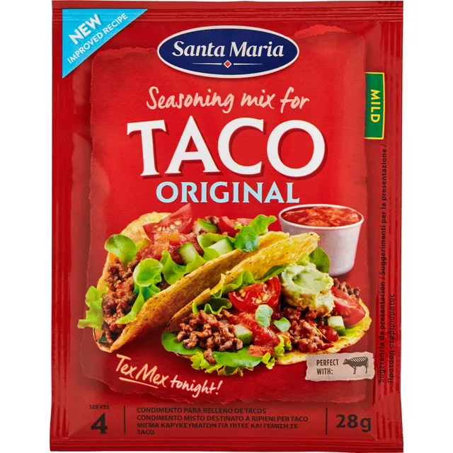 Spice mix SANTA MARIA TEX MEX TACO, 28 g