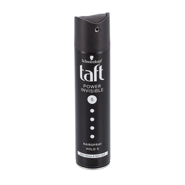 Plaukų lakas TAFT INVISIBLE HOLD, 250 ml