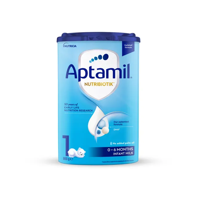 Pradinio maitinimo pieno mišinys APTAMIL 1 0M+, 800 g